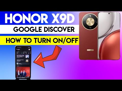How to Turn ON/OFF Google Discover on HONOR X9D | Step-by-Step Guide#honorx9d
