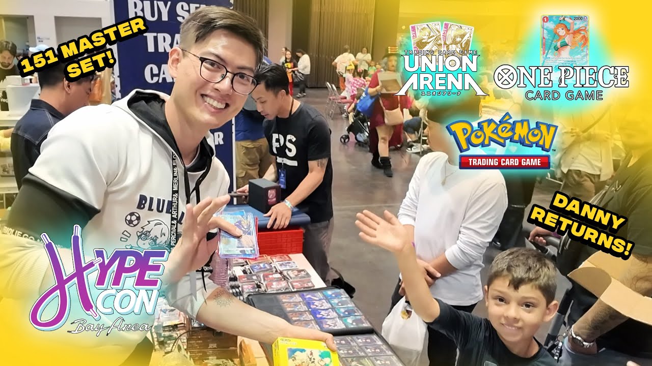 HypeCon Bay Area pt. 3! (Anime TCG Vendor POV | Union Arena | One Piece TCG | Pokemon TCG)