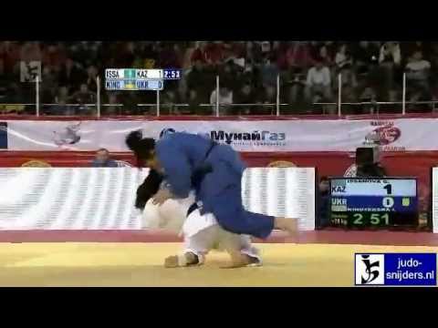 Judo 2012 World Masters Almaty: Issanova (KAZ) - Kindzerska (UKR) [+78kg]