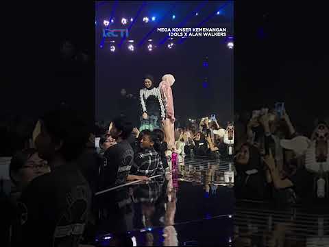 Alan Walker x Teh Oca Lintas Budaya #MegaKonserKemenanganIdols #AlanWalker #rossa
