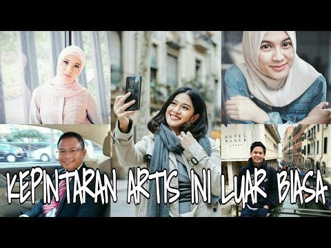 Tak Banyak yang Tahu, 5 Artis Ini Ternyata Punya Kepintaran Luar Biasa