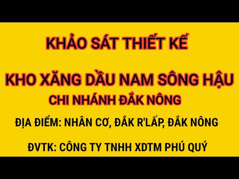 Khảo sát, tư vấn thiết kế Kho xăng dầu