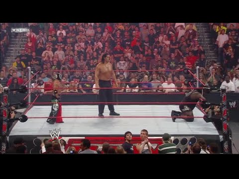 The Great Khali Saves Rey Mysterio From Kane and Mark Henry