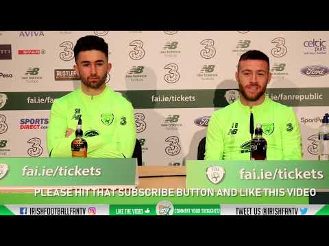 Seani Maguire & Jack Byrne | Gibraltar vs Republic of Ireland | Press Conference |