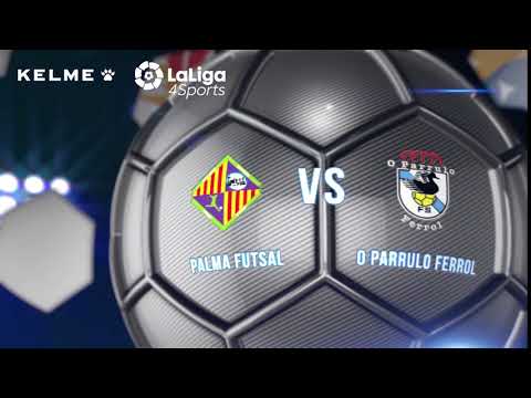 Paradas Barrón en el Palma Futsal - O Parrulo Ferrol. J2, 1Div. LNFS