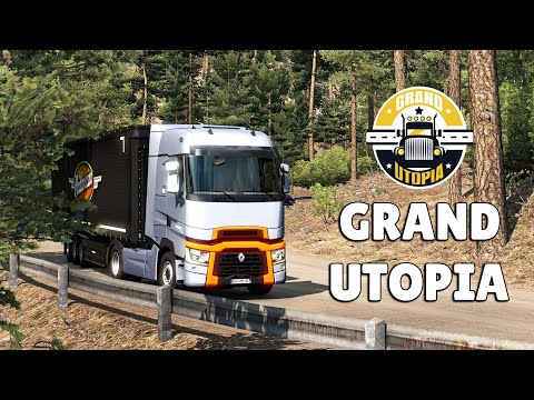 Grand Utopia Map v1.9 | Euro Truck Simulator 2 Mod [ETS2 1.38]