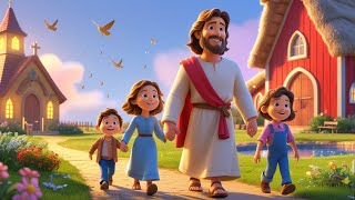 Jesus Loves the Little Children – 40 Minutes of Joyful Animated Bible Songs for Kids!