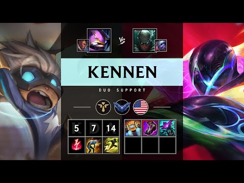 Kennen Support vs Pyke - NA Diamond Patch 25.20