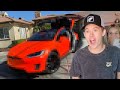 HE RUINED MY NEW TESLA! *I cried*