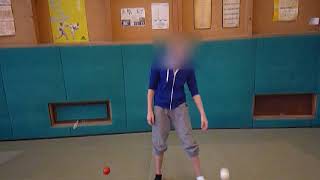 3 balles tombées