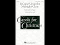 It Came Upon the Midnight Clear (SATB Choir) - Arranged by Kirby Shaw