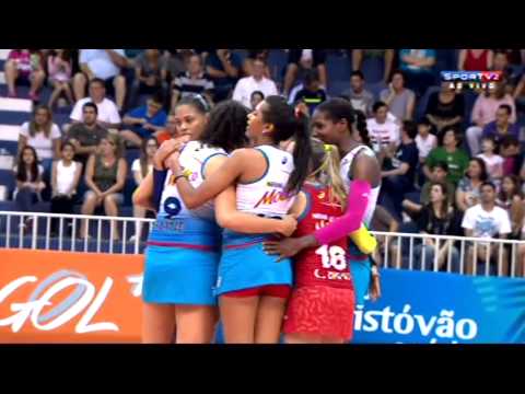 SÃO CRISTÓVÃO SAÚDE/SÃO CAETANO X MOLICO/OSASCO - SUPERLIGA FEMININA 2014/15