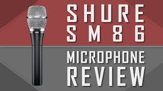 Video thumbnail for Shure SM86 Handheld Condenser Microphone Review by Audio Hotline