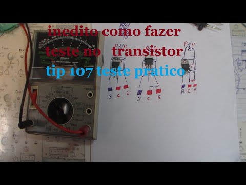 como ver a diferença de um tip107 bom de um com defeito