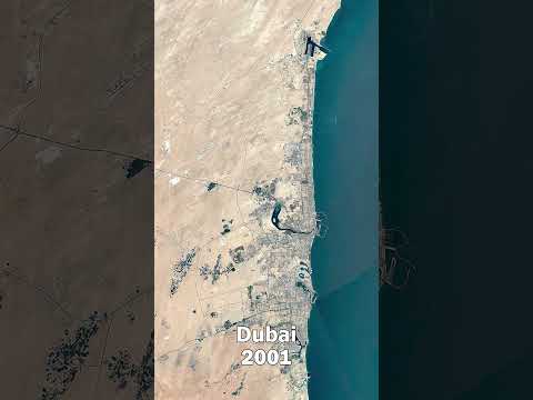 36 Years In 13 Seconds: Dubai UAE Timelapse