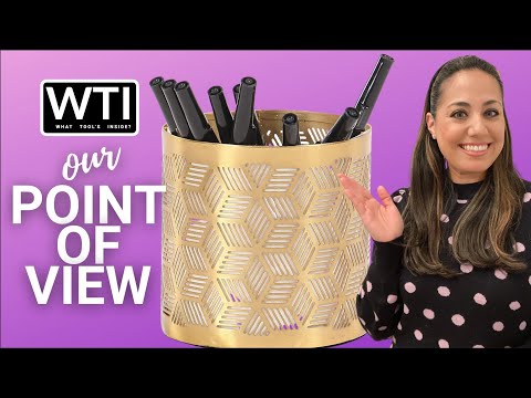 Deco 79 Glam Iron Pencil Pen Cups - WTI product video review