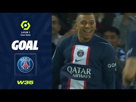 Goal Kylian MBAPPE (47' - PSG) PARIS SAINT-GERMAIN - AC AJACCIO (5-0) 22/23