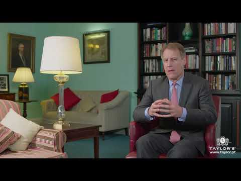 Adrian Bridge talks about Taylor's Port