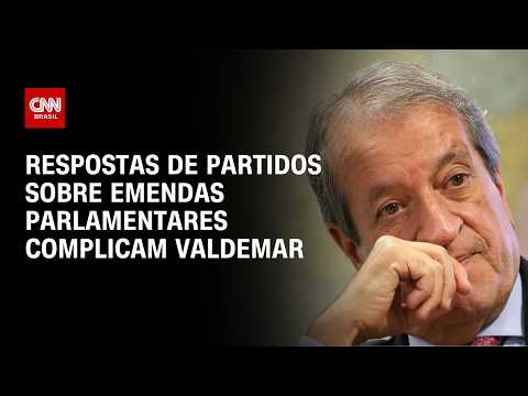 Respostas de partidos sobre controle de emendas complicam Valdemar; veja análise | HORA H