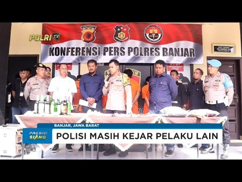 POLRES BANJAR TANGKAP PELAKU CURANMOR