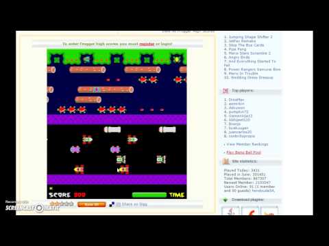 allmost winning on frogger