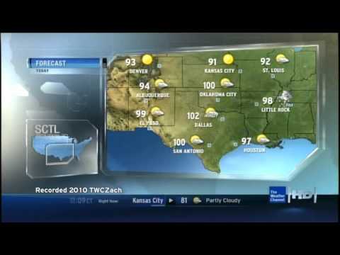 TWC HD Local Forecast Clips - August 2010