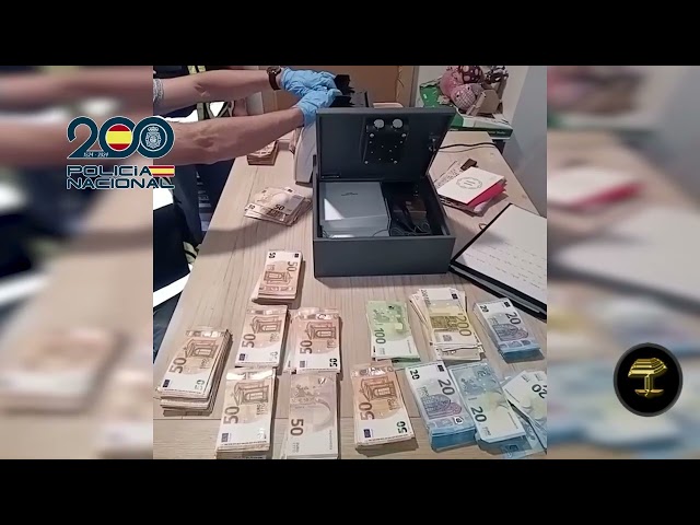 La Policía desarticula una organización criminal por blanquear ingresos del tráfico de drogas