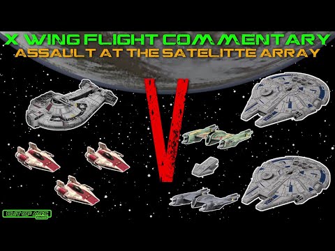 X Wing Flight Commentary - Game 118 - Rebels V Scum