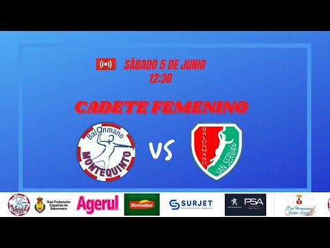 Surjet Bm Montequinto Ciudad de Dos Hermanas VS Balonmano San Serván - Fase de Sector - Grupo G