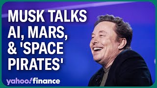 Elon Musk talks AI, Mars and 