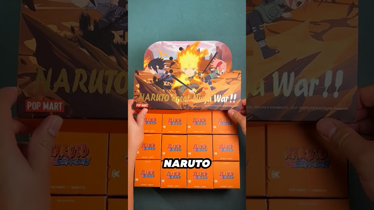 Naruto POPMART “Great Ninja Way” Mystery Box by Poor Unboxer