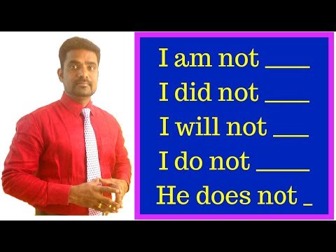 LEARN ENGLISH IN TAMIL | SPOKEN ENGLISH THROUGH TAMIL | HOW TO SPEAK ENGLISH FLUENTLY  IN TAMIL Video