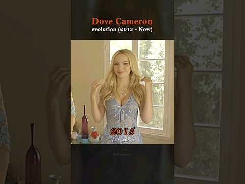 Dove Cameron evolution (2013-2024) 🎬✨️ #dovecameron #throwback #actress