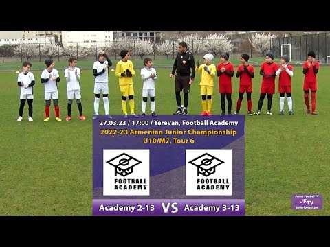 Academy 2-13 (3-2) Academy 3-13 (27.03.23) 2022-23 AJC U10/M7, Tour 6