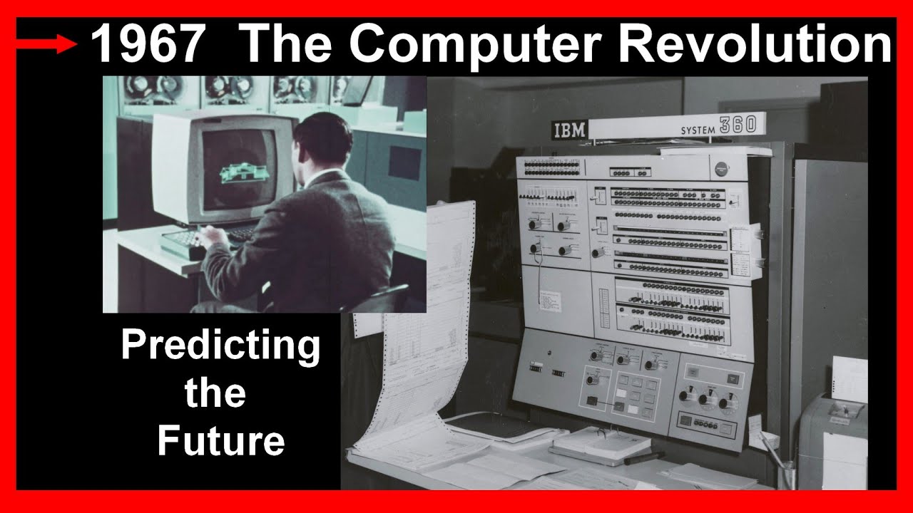 1967 Computer Revolution: Walter Cronkite documentary predictions data centers thinking machines AI?