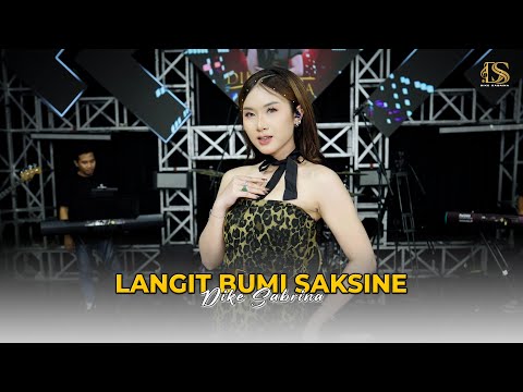 DIKE SABRINA - LANGIT BUMI SAKSINE ( Official Live Music Video ) | DS MUSIC