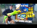 Buying LIVE MORAY EEL From the LIVE FISH VENDING MACHINE... *Do Not Press*