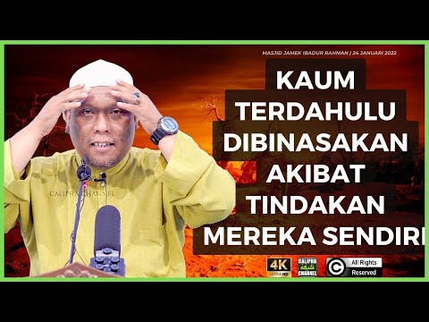 USTAZ AUNI MOHAMED - KAUM TERDAHULU DIBINASAKAN AKIBAT TINDAKAN MEREKA