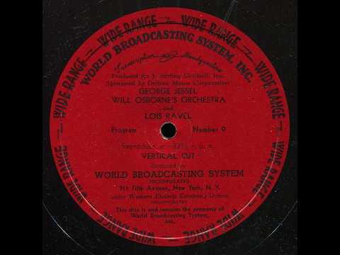 Will Osborne & His Orchestra - DeSoto Radio Program, Episode 9. (1937)