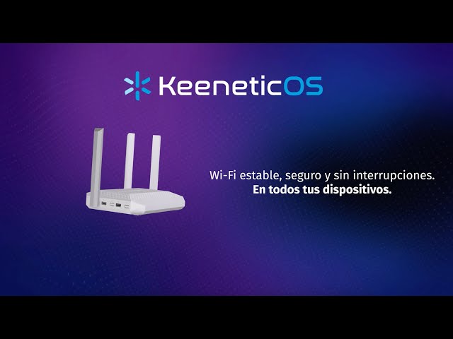 Keenetic Carrier KN-1721 Router Wi-Fi 5 Doble Banda Mesh AC1200 10/100 + USB MU-MIMO video
