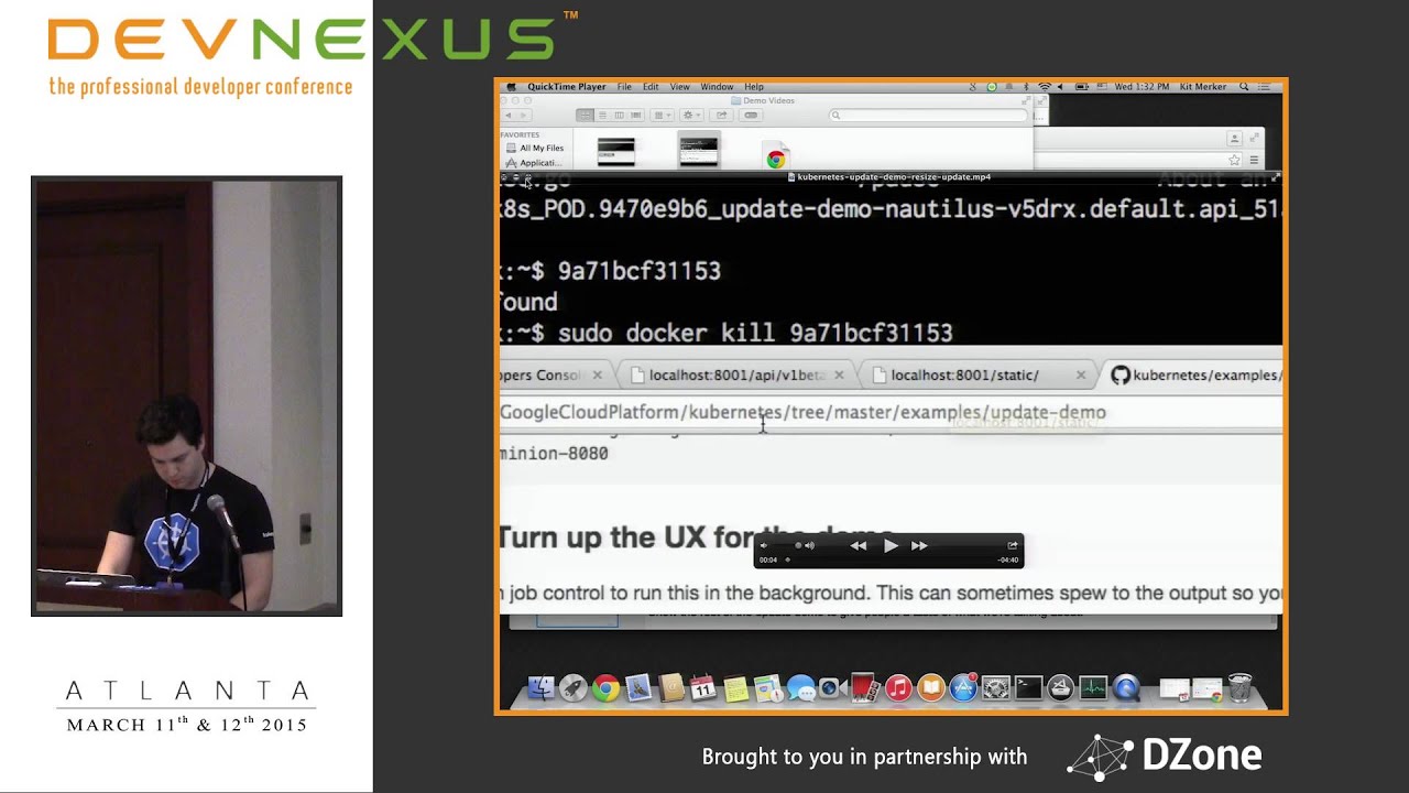 Devnexus 2015 - Kubernetes   An open container scheduling framework - Kit Merker