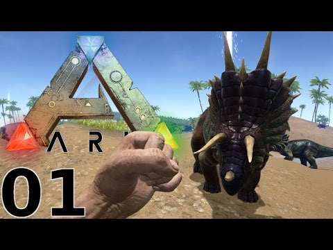 ARK: Survival Evolved Gameplay - Mag der mich? DER MAG MICH! - Ep01 | Let's Play