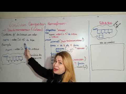 ALGORITMOS - AULA 8 - Variáveis compostas homogêneas unidimensionais (VETORES)