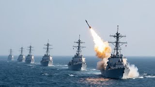 US Destroyer Tests Missiles