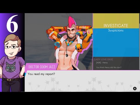 Let's Play Paradise Killer (Blind) Part 6 - Meeting Doctor Doom Jazz