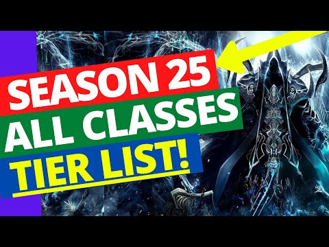 Diablo 3 Season 25 TIER LIST - Best Builds