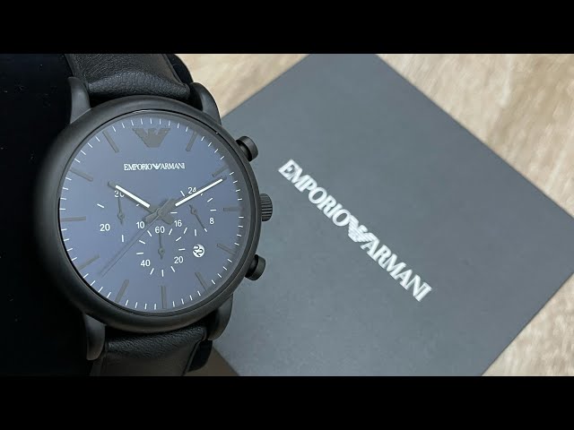 ساعة امبوريو ارماني لويجي كوارتز رجالية - AR11351