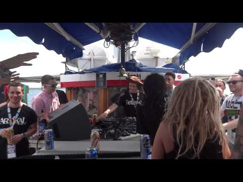 Tunnidge and Darkside @ Getdarker Boat Party, Outlook Festival 2012