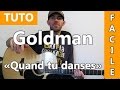 Jean-Jacques Goldman - Quand tu danses - TUTO ...