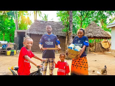 Kitchen Cabinets Finally Done 🏡 | Quick & Easy Dinner with My Husband 🍲 African Village Dream home